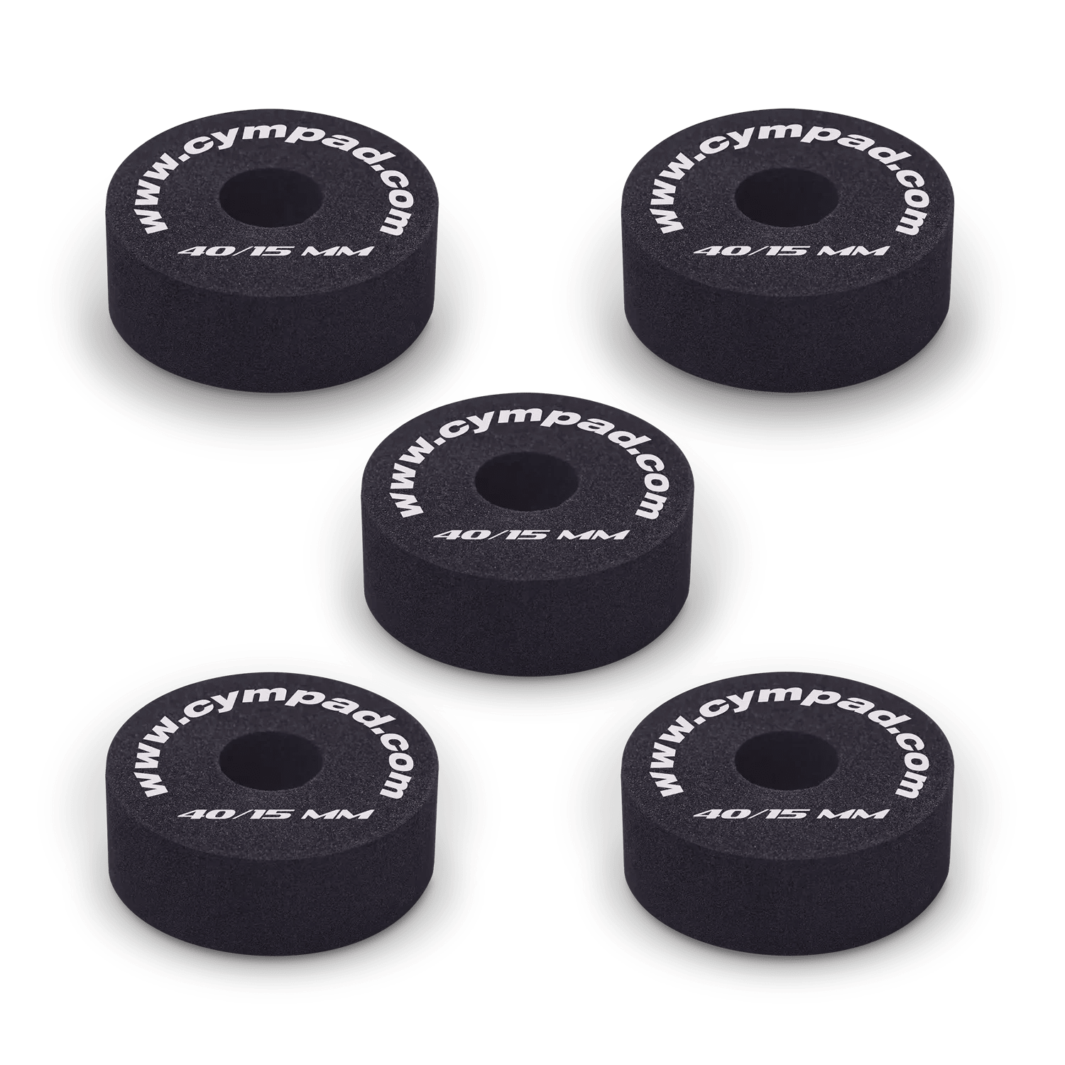 Cympad Optimizers 40/15mm Beckenfilz Set Schaumstoff