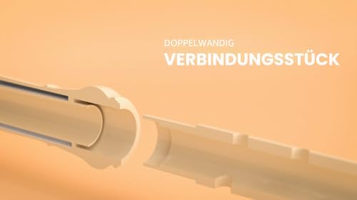 Aulos Elite 202A C-Sopran Blockflöte, deutsche Griffweise, elfenbeinfarbig