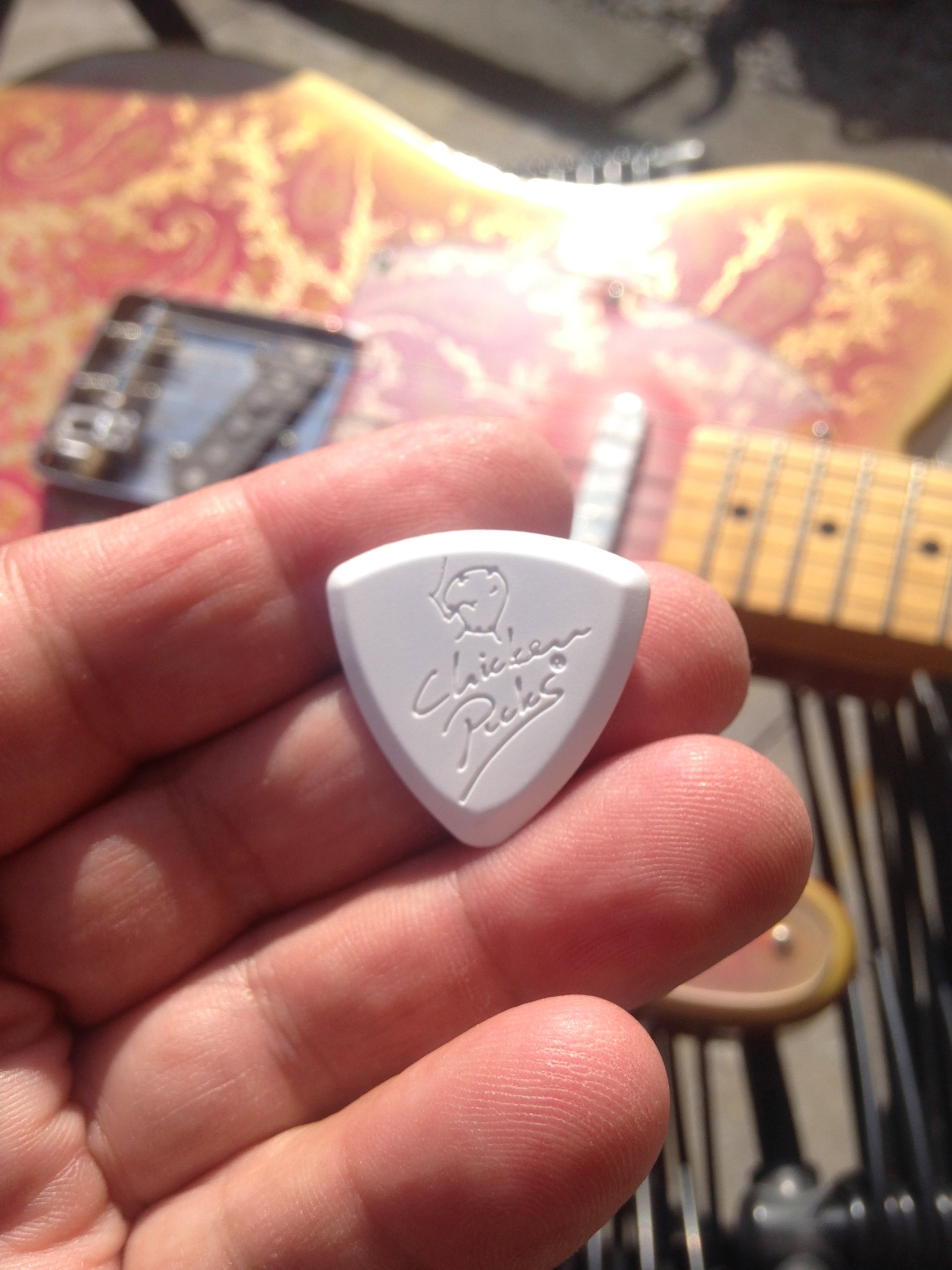 ChickenPicks Badazz III Combi Set Plektrum 3er 2,0+2,5+3,2 mm