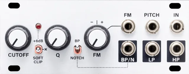 Intellijel SVF 1U Filter Eurorack Modul 1U