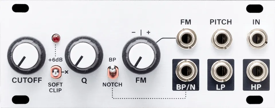 Intellijel SVF 1U Filter Eurorack Modul 1U