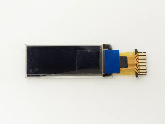 Intellijel Plonk Ersatz OLED Display selbstklebend
