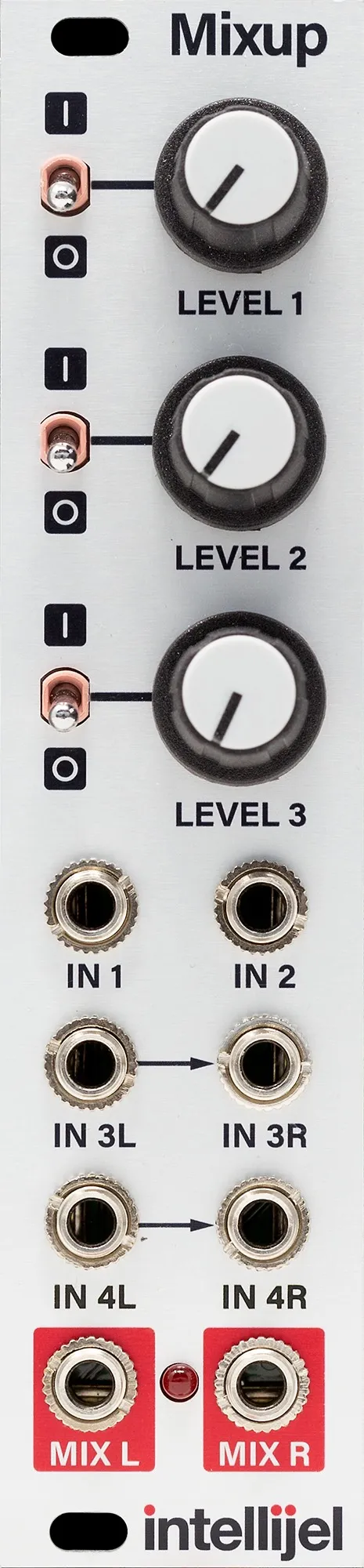 Intellijel Eurorack Modules Mixup Modul 8-Kanal Stereo-Mixer
