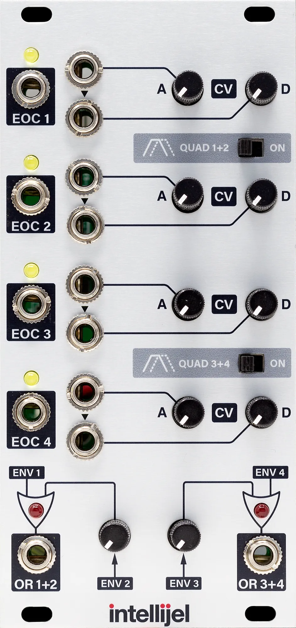 Intellijel Quadra Expander Eurorack Hüllkurven-Modul