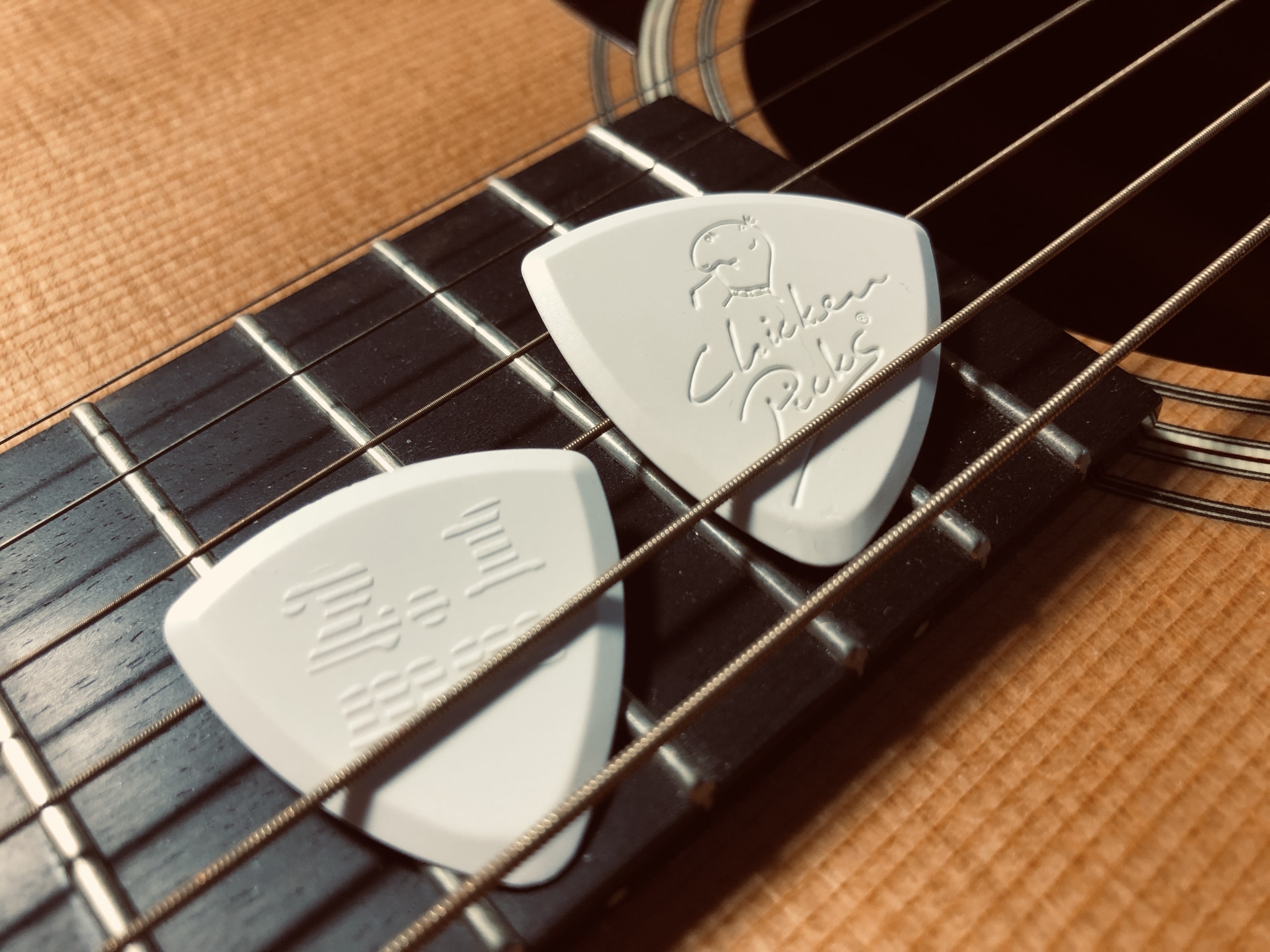 ChickenPicks Bermuda III Plektrum warmer Ton