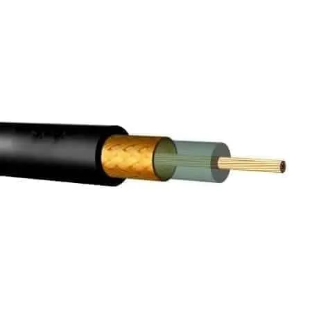 DAMAR+HAGEN RG-58 Koaxialkabel Meterware BNC 50 Ohm