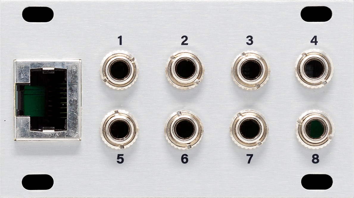 Intellijel Octalink 1U Eurorack-Modul Paar RJ45