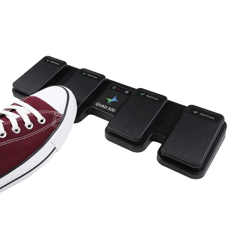 AirTurn QUAD 500 Bluetooth Pedal B-Stock 4-fach lautlos