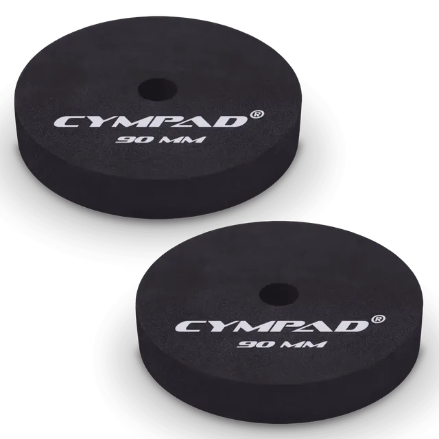 Cympad Moderators Double Set 90mm Beckenfilze Dämpfung