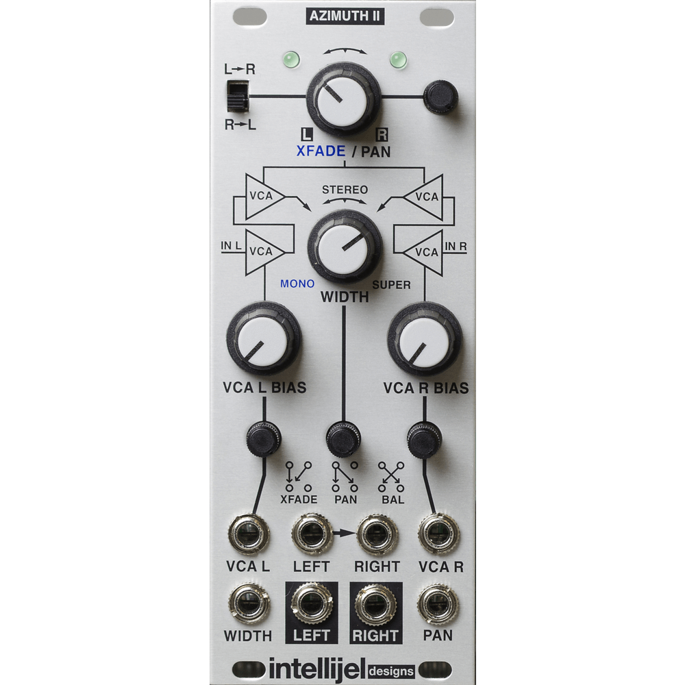 Intellijel Eurorack Modules Azimuth II Stereo Panning Modul 10HP
