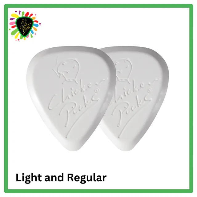 ChickenPicks Combi Set Regular 2,6 + Light 2,2 mm Plektrum-Set