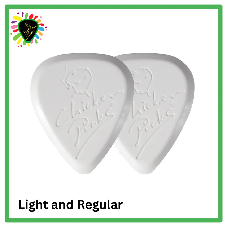 ChickenPicks Combi Set Regular 2,6 + Light 2,2 mm Plektrum-Set