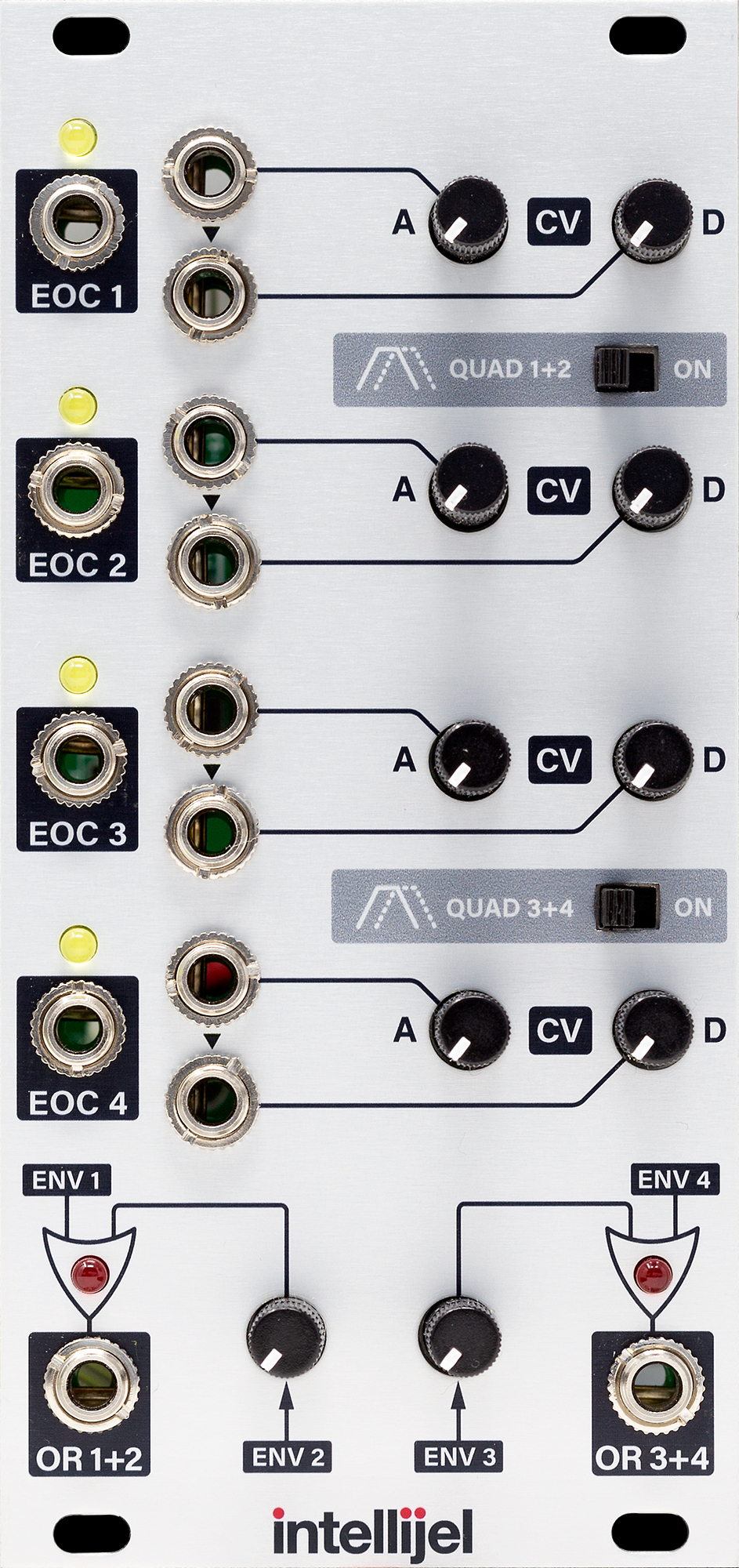 Intellijel Quadra Expander Eurorack Hüllkurven-Modul