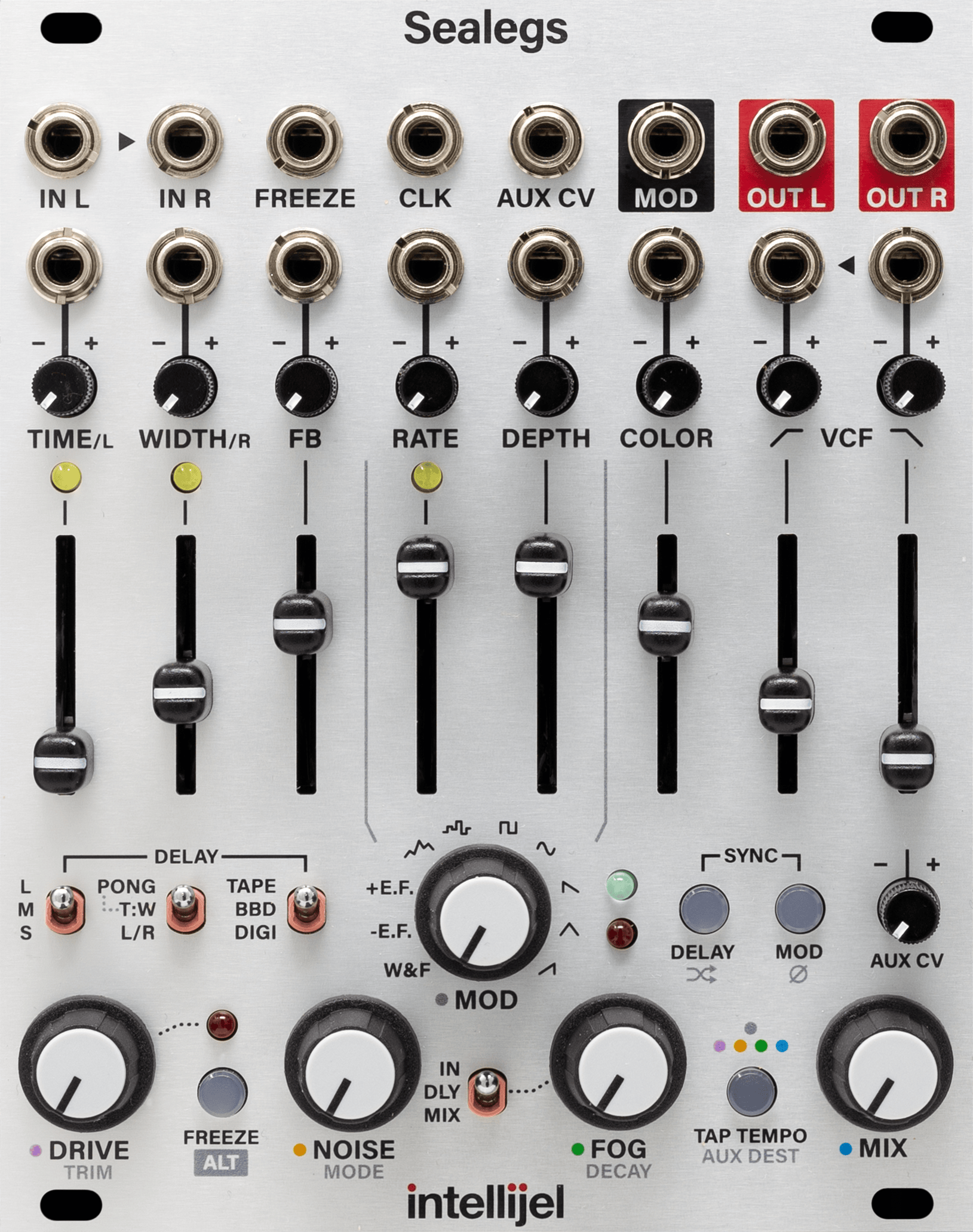 Intellijel Sealegs Stereo Delay Eurorack Modul Tape BBD