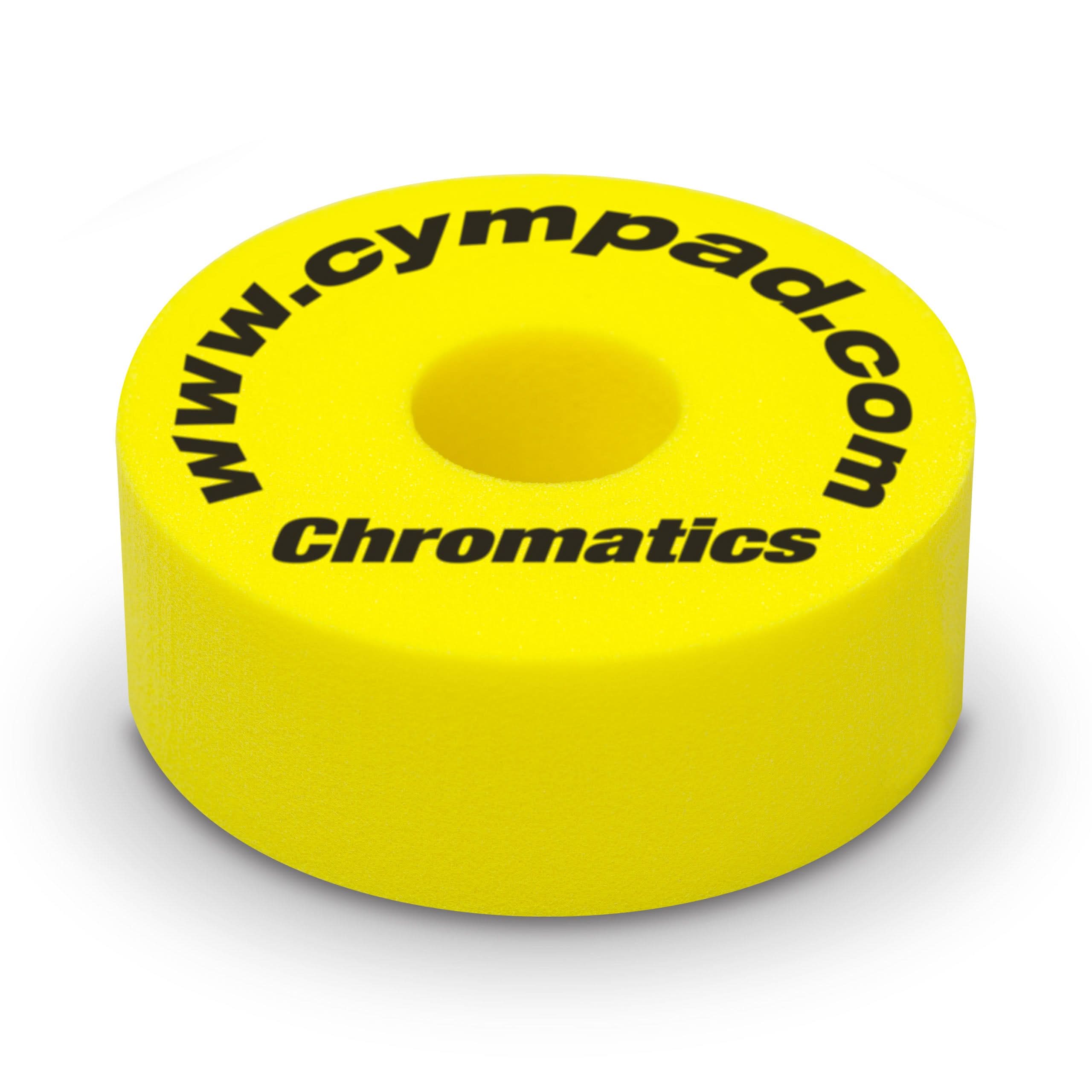 Cympad Chromatics Beckenfilze Gelb Set Memory-Schaum