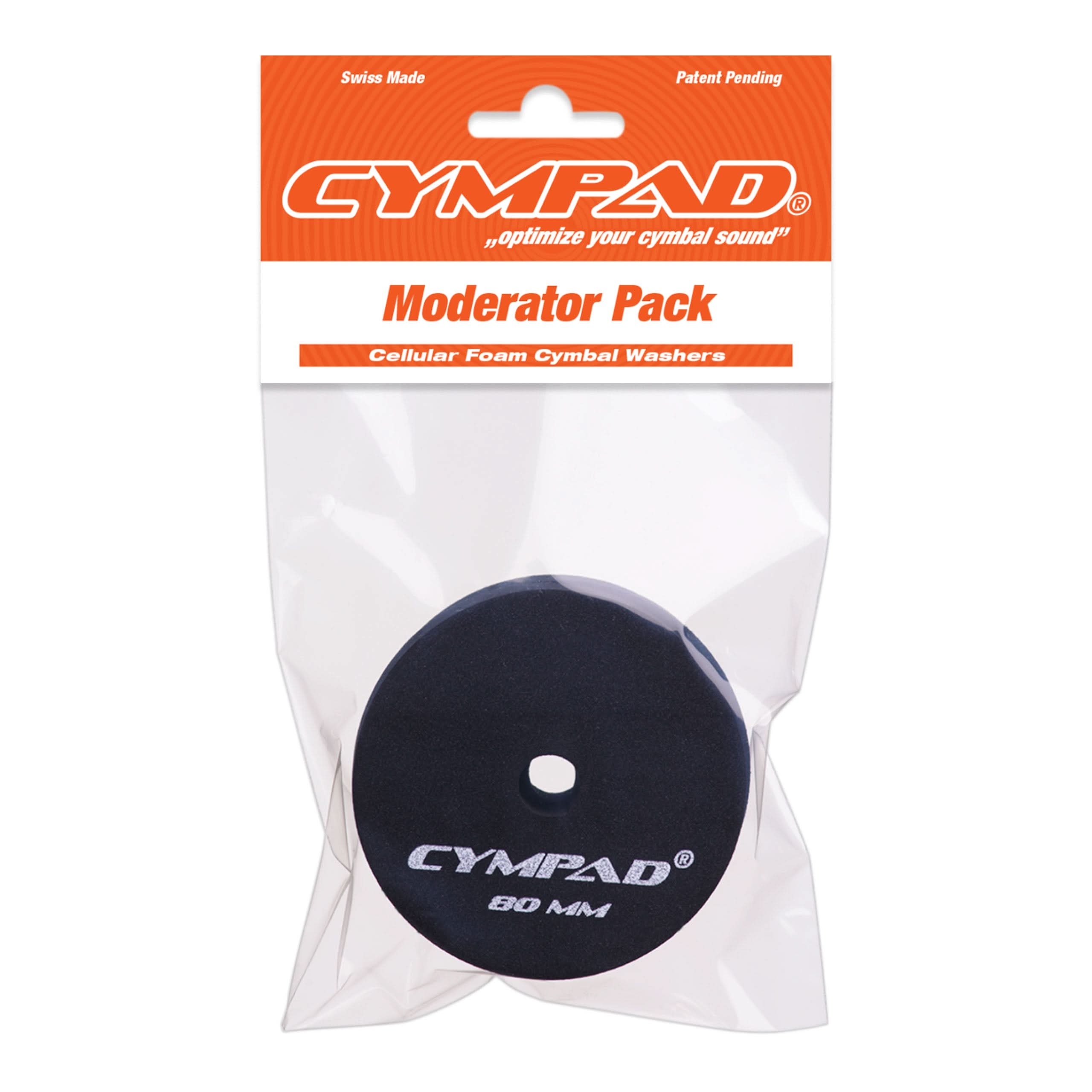 Cympad Moderators Double Set 90mm Beckenfilze Dämpfung