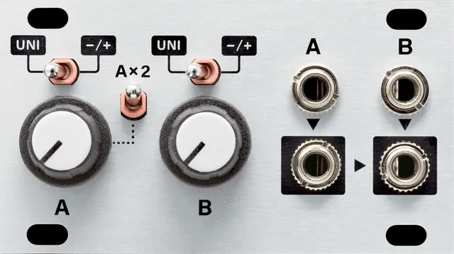 Intellijel Duatt 1U Eurorack Modul Dual Attenuverter Mixer