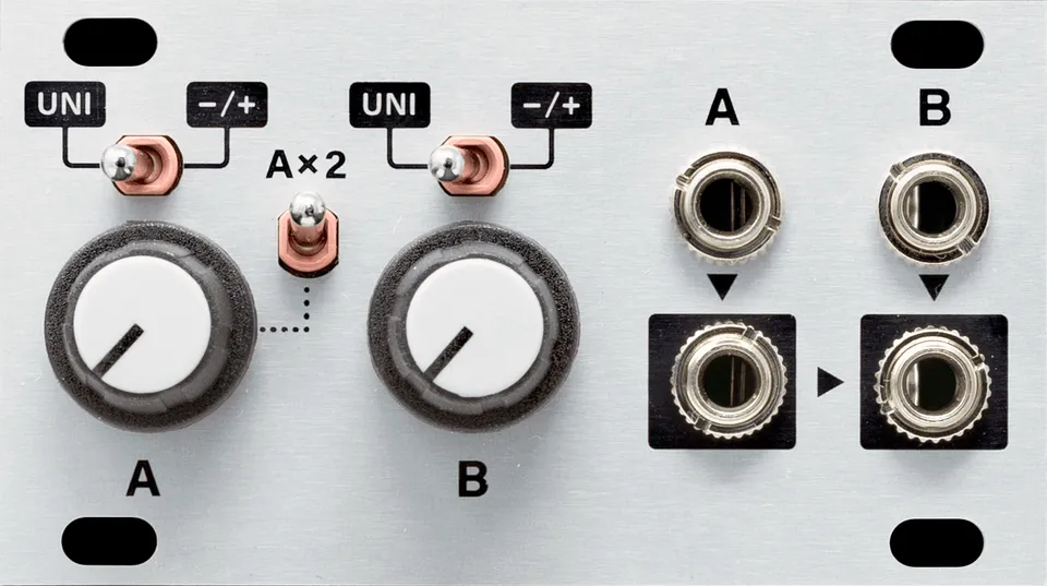 Intellijel Duatt 1U Eurorack Modul Dual Attenuverter Mixer