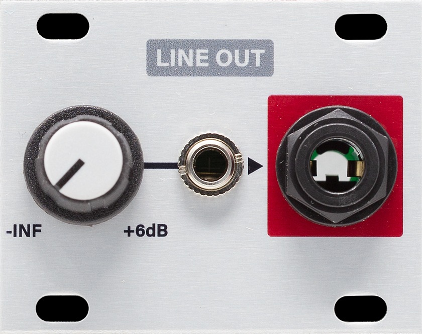 Intellijel Line Out 1U Eurorack Ausgangsmodul symmetrisch
