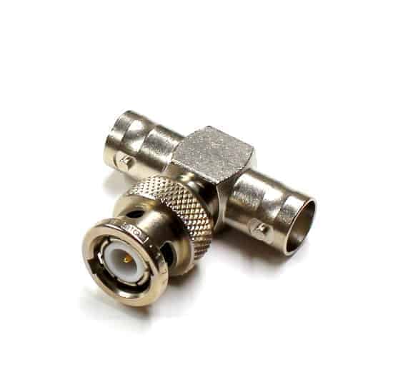Damar+Hagen BNC 50 Ohm T-Adapter Kabel-Verzweigungsstecker