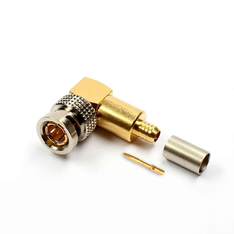 DAMAR+HAGEN BNCpro Kabelstecker gewinkelt Stecker