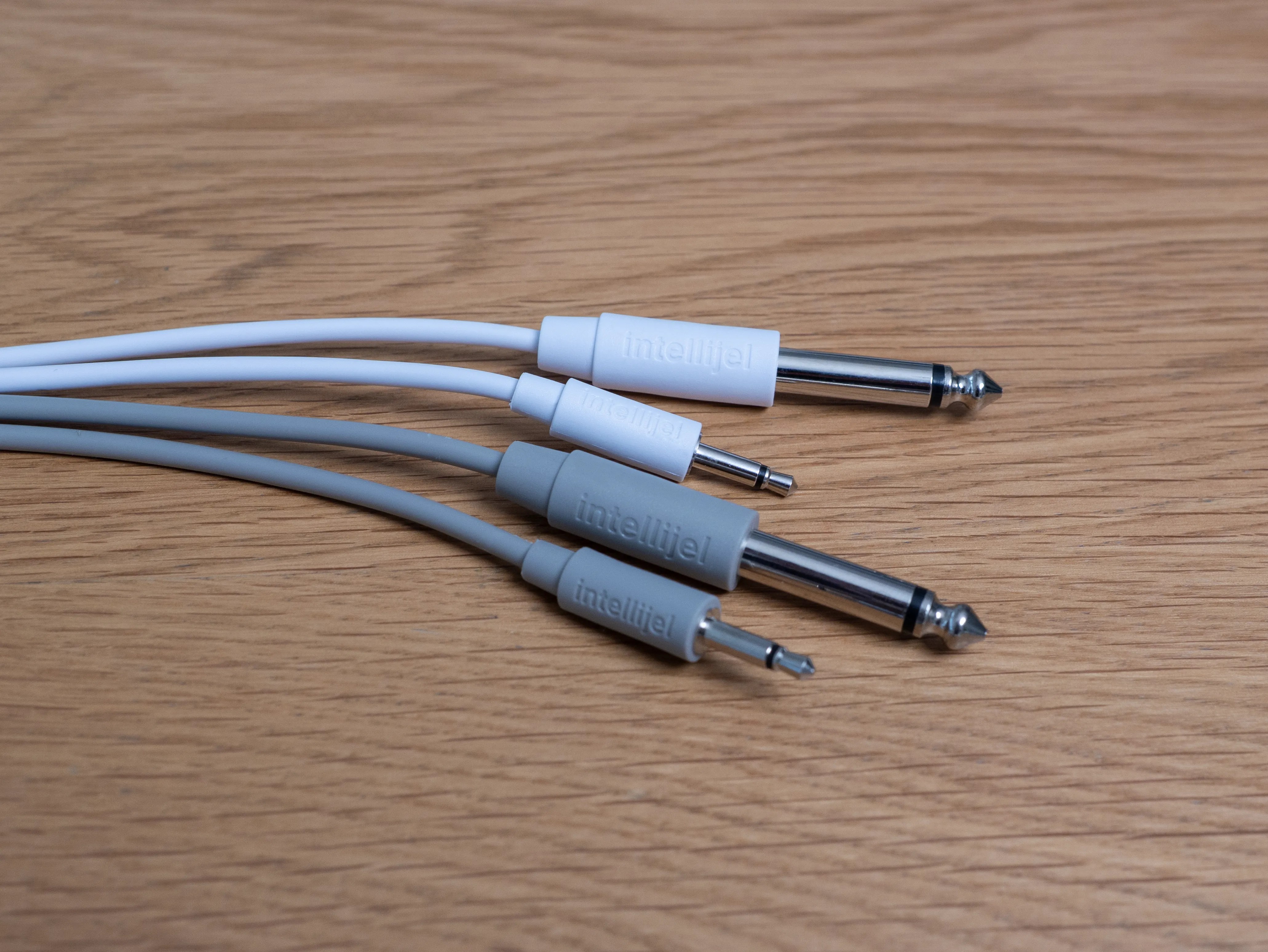 Intellijel Patch Cables 3.5mm-6.3mm Kabel 90cm grau
