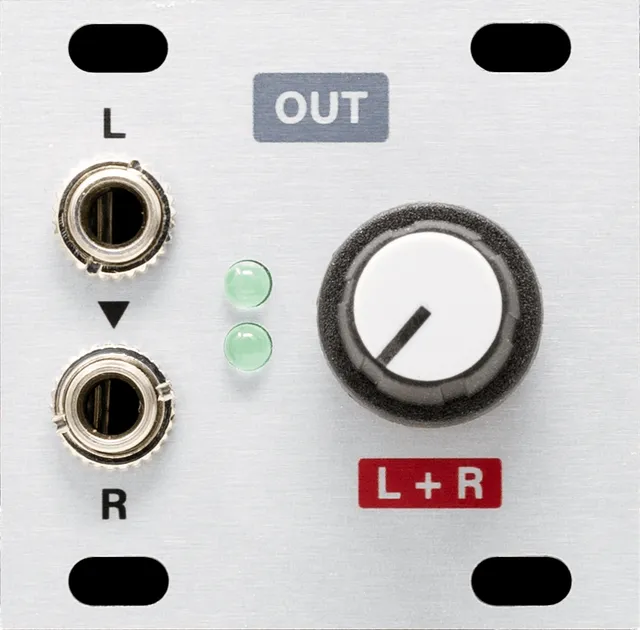 Intellijel Stereo Line Out 1U Eurorack Modul Ausgang