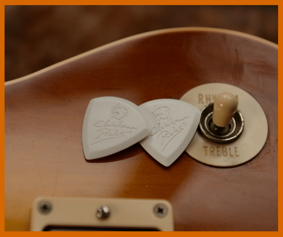 ChickenPicks Badazz III Gitarrenplektrum Präzision