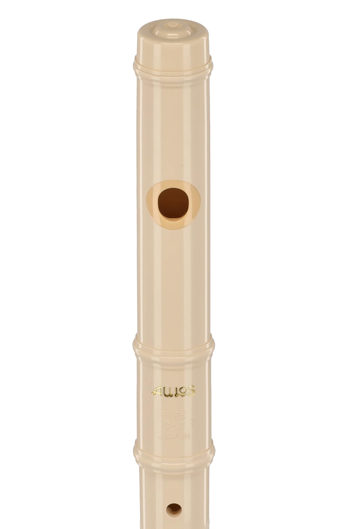 Aulos Pipit C-21 C-Fife Querflöte Kunstharz mit Tasche
