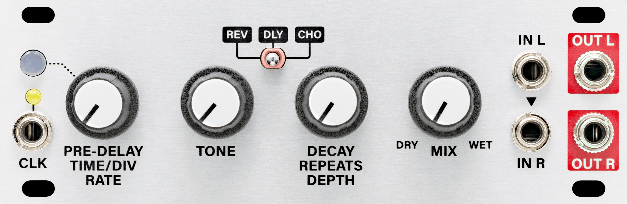 Intellijel Multi-FX 1U Eurorack-Modul Delay Chorus