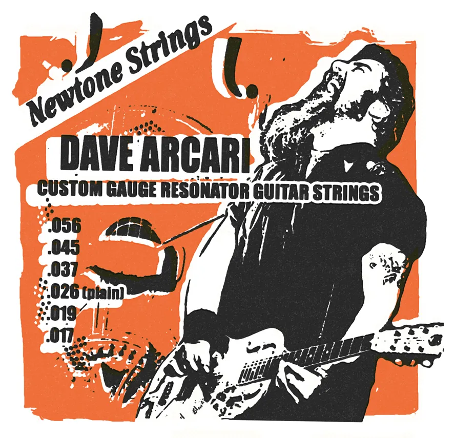 Newtone Resonator Dave Arcari Signature Saiten Satz