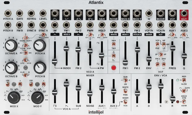 Intellijel Atlantix Analog Synthesizer Voice Eurorack Modul 42HP