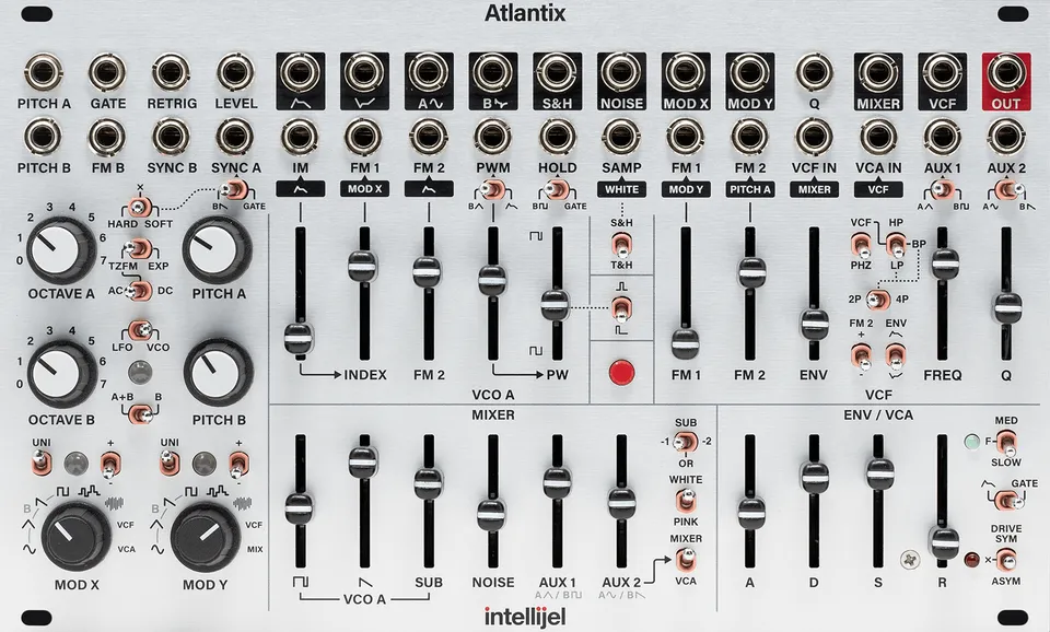 Intellijel Atlantix Analog Synthesizer Voice Eurorack Modul 42HP