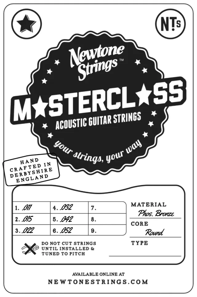 Newtone Master Class Acoustic Gitarrensaiten 6-saitig Western