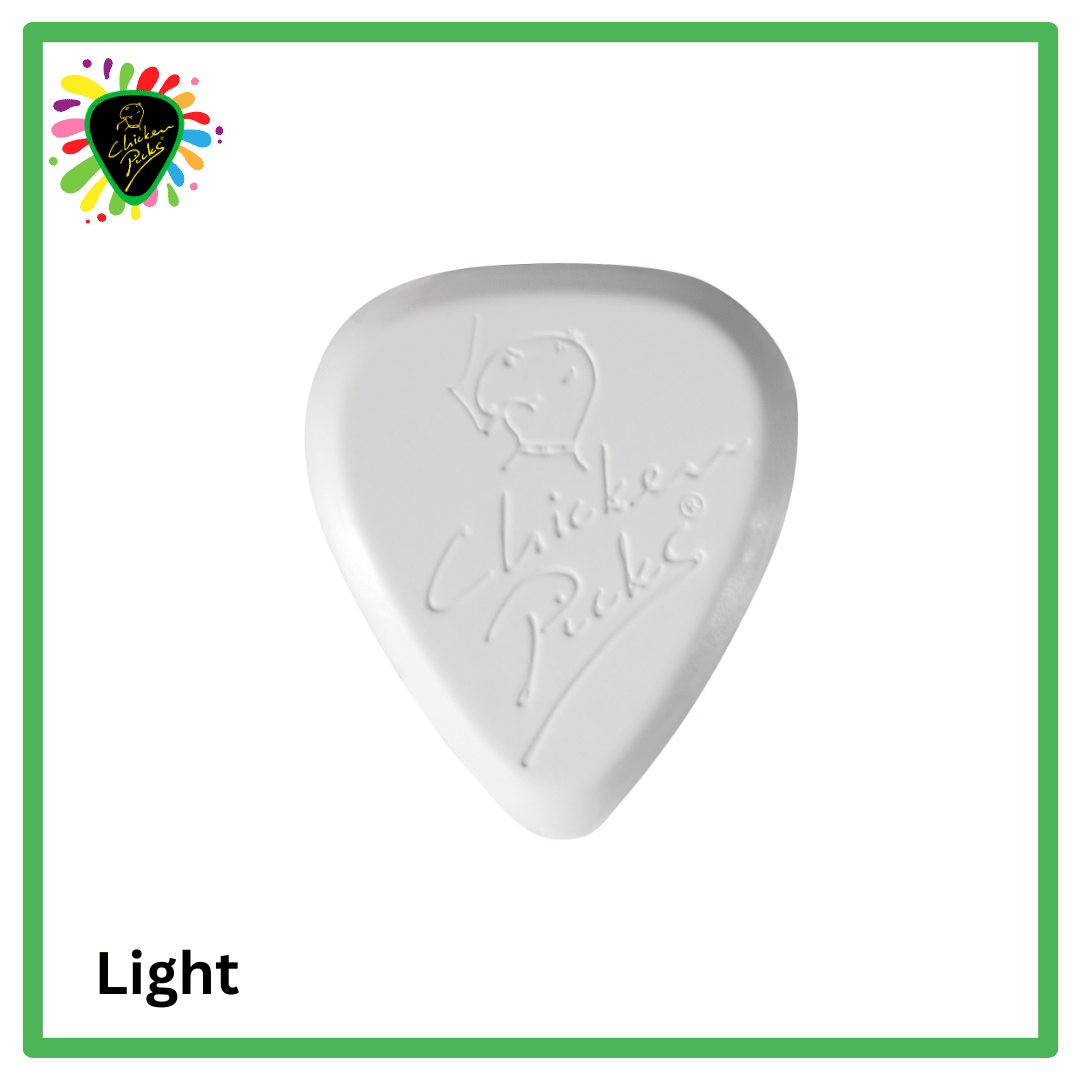 ChickenPicks Model Light 2.2 Plektrum 2,2 mm präziser Anschlag