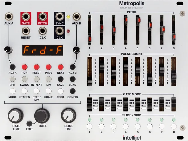 Intellijel Metropolis Eurorack-Modul Sequencer 8-Step