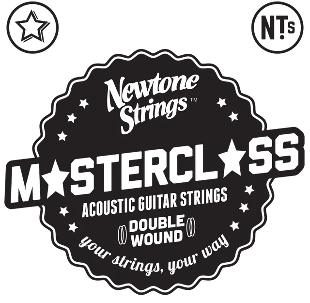 Newtone Master Class Double Wound Akustik Gitarrensaiten 6-saitig