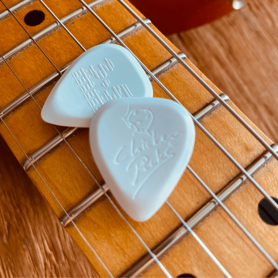 ChickenPicks Shredder Gitarrenplektrum Speed-Pick Thermoset Dick