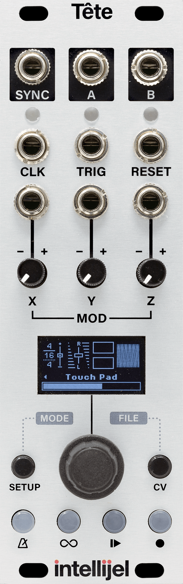 Intellijel Tête Eurorack-Modul Expander für Tetrapad