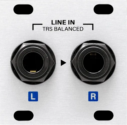 Intellijel Eurorack Modules Stereo Line In Jacks 1U Modul Stereo-Eingang