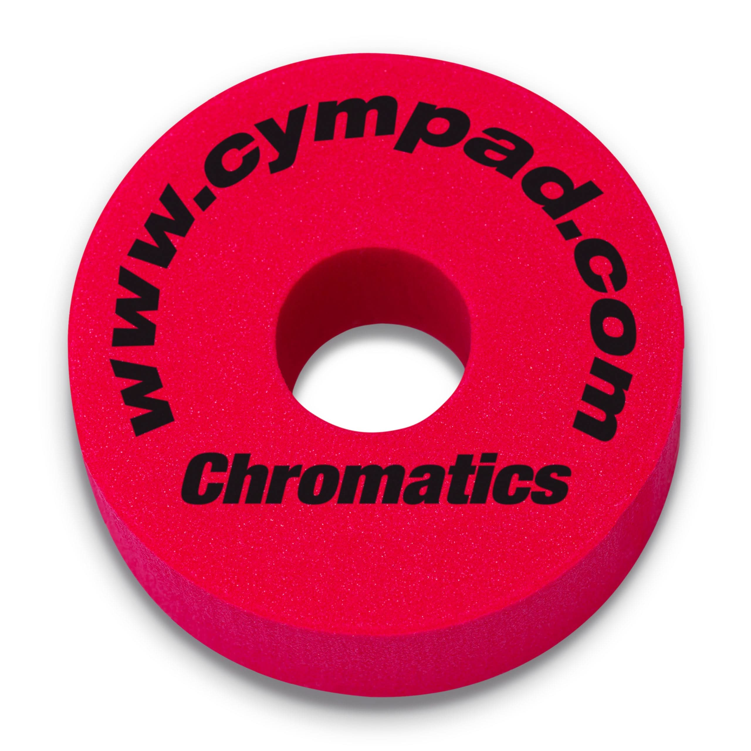 Cympad Chromatics Beckenfilze Rot Set Memory-Schaum