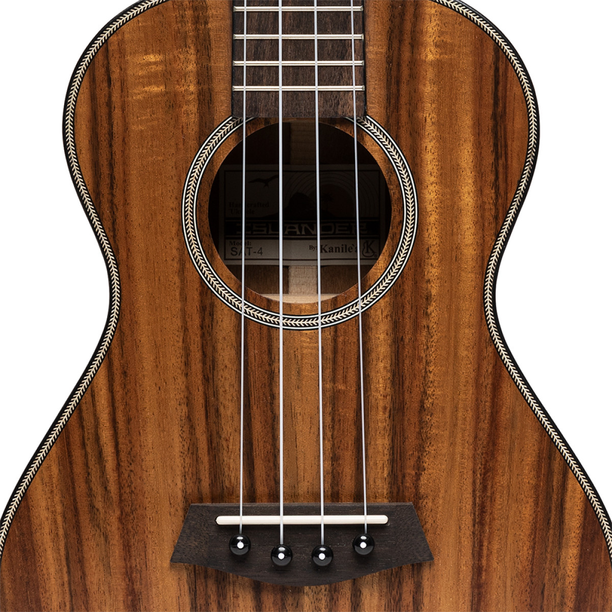 Islander Pōhaku SAT-4 Tenorukulele Akazie massiv