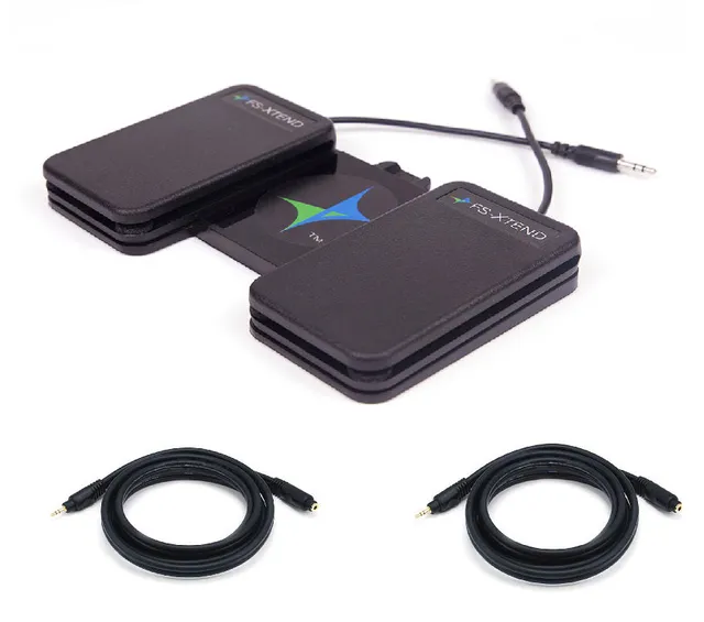 AirTurn FS-Xtend 2 Fußschalter Doppel-Set mit Kabel