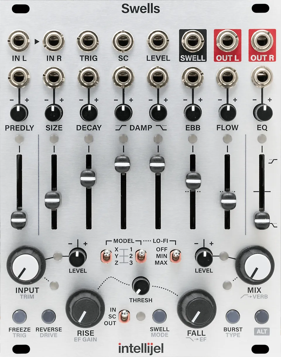 Intellijel Swells Eurorack Modul Reverb Stereo