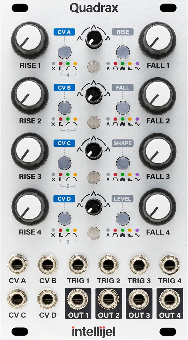 Intellijel Quadrax Eurorack Modul Hüllkurve LFO Burst