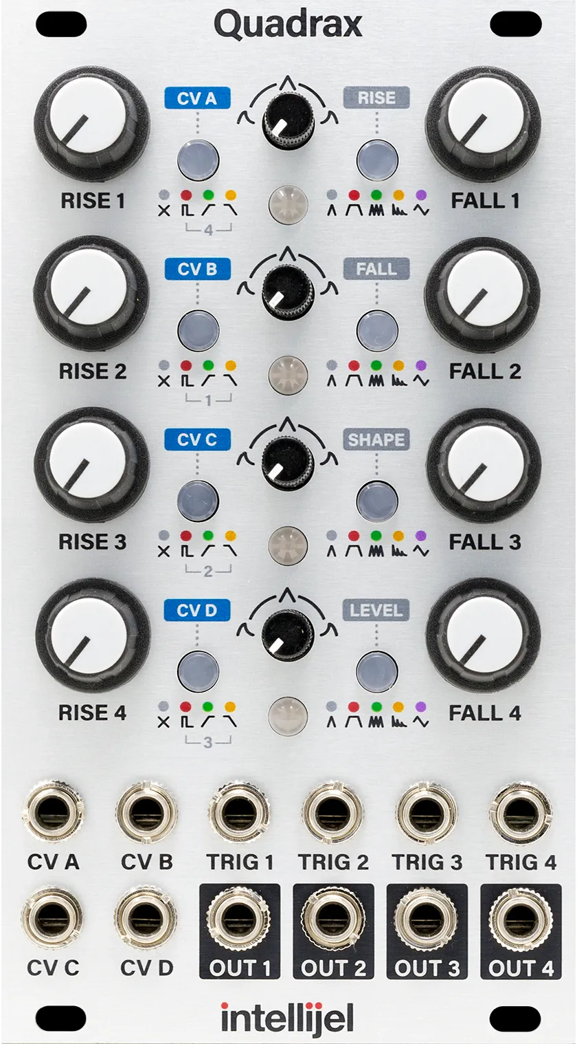 Intellijel Quadrax Eurorack Modul Hüllkurve LFO Burst
