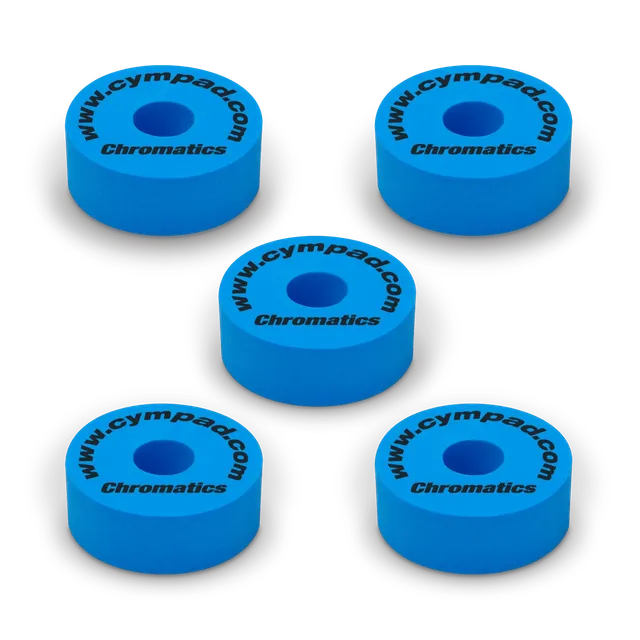 Cympad Chromatics Beckenfilze Blau Set Schaumstoff
