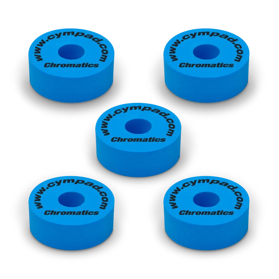 Cympad Chromatics Beckenfilze Blau Set Schaumstoff