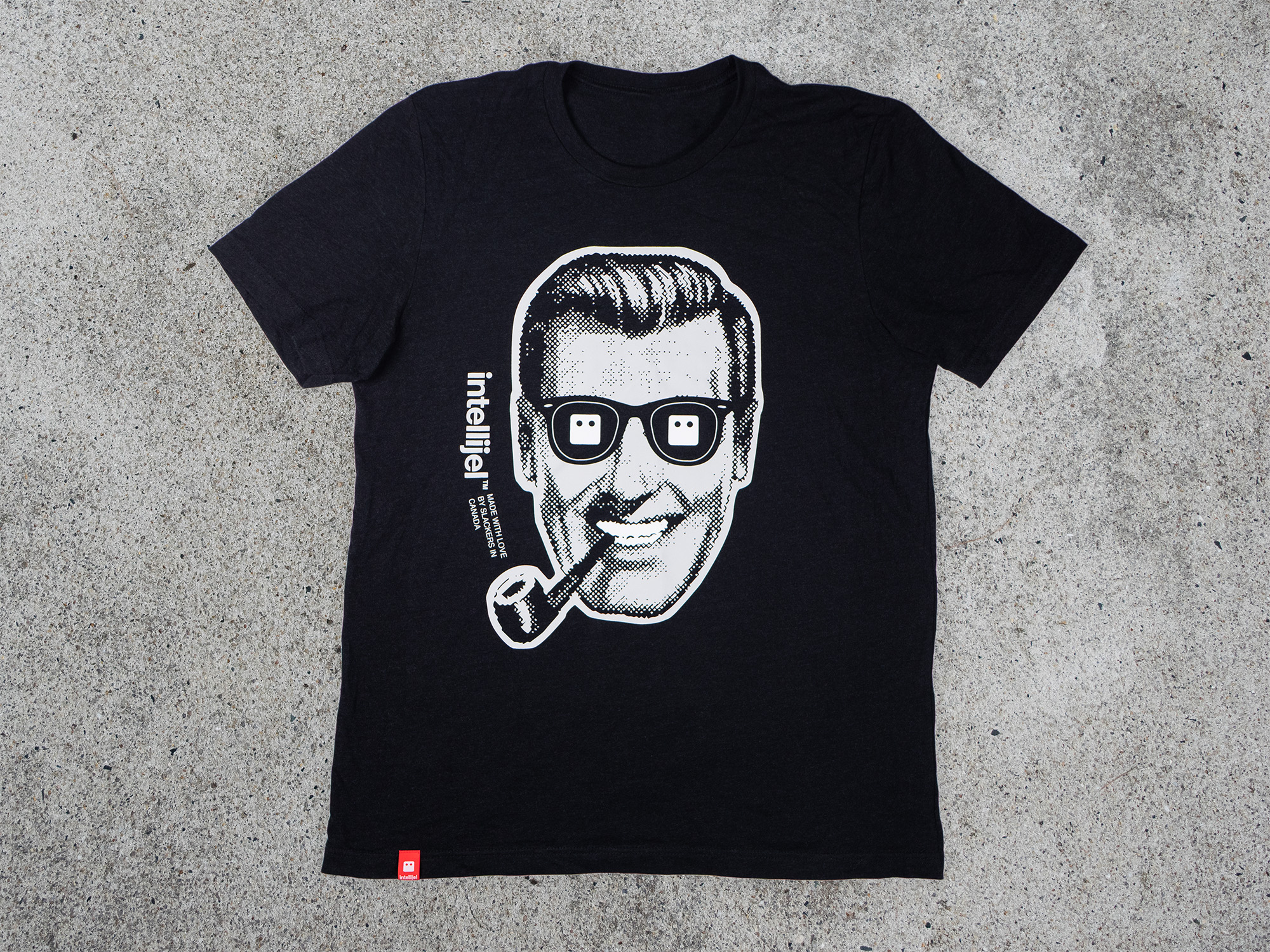 Intellijel Accessories Intellibob T-Shirt Black Heather Baumwolle