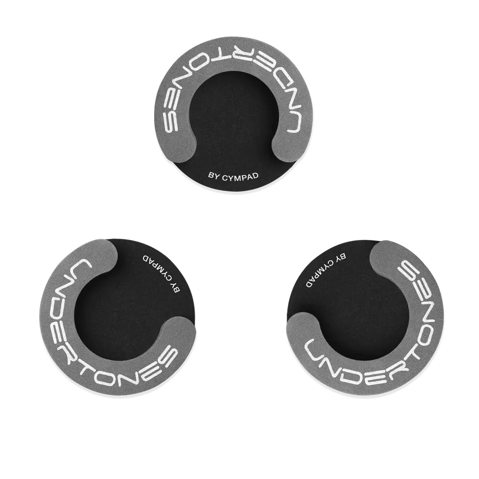Cympad Undertones Standbein-Pads Floortom Set rutschfest